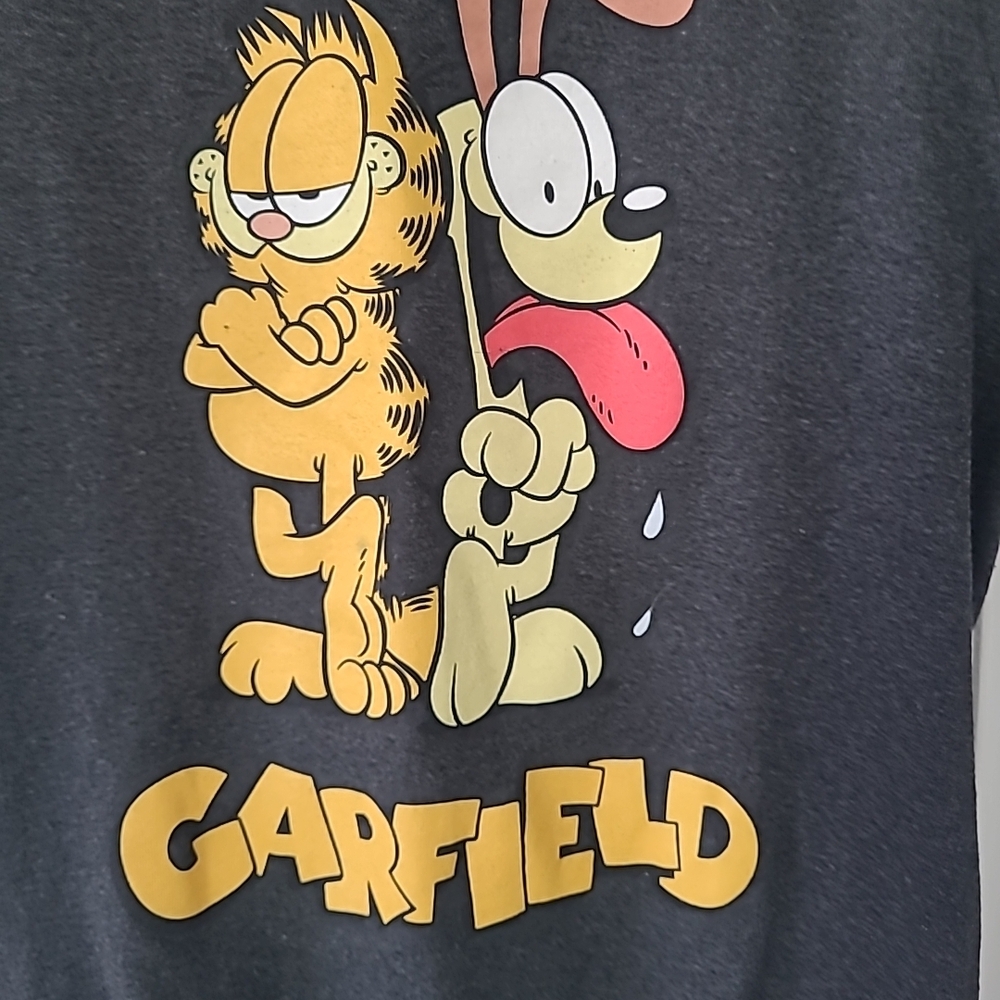 Nickelodeon Garfield & Odie Tee - Charcoal - Picture 2 of 5